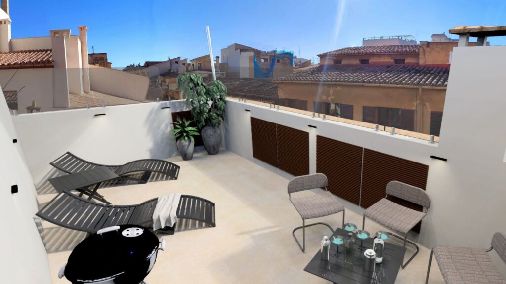 Modern 4-bedroom villa with pool, gym, and cinema room for sale in Palma, Mallorca