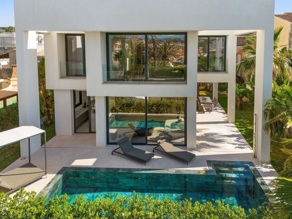 3-bedroom sea view villa with sauna and pool for sale in El Toro, Calvià, Mallorca