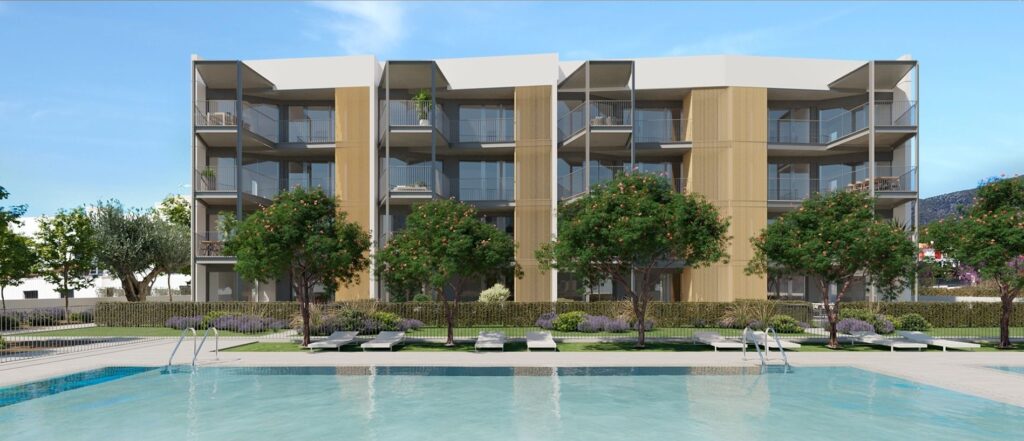 New 2-bedroom apartment with shared pool for sale in Palmanova, Calvià, Mallorca