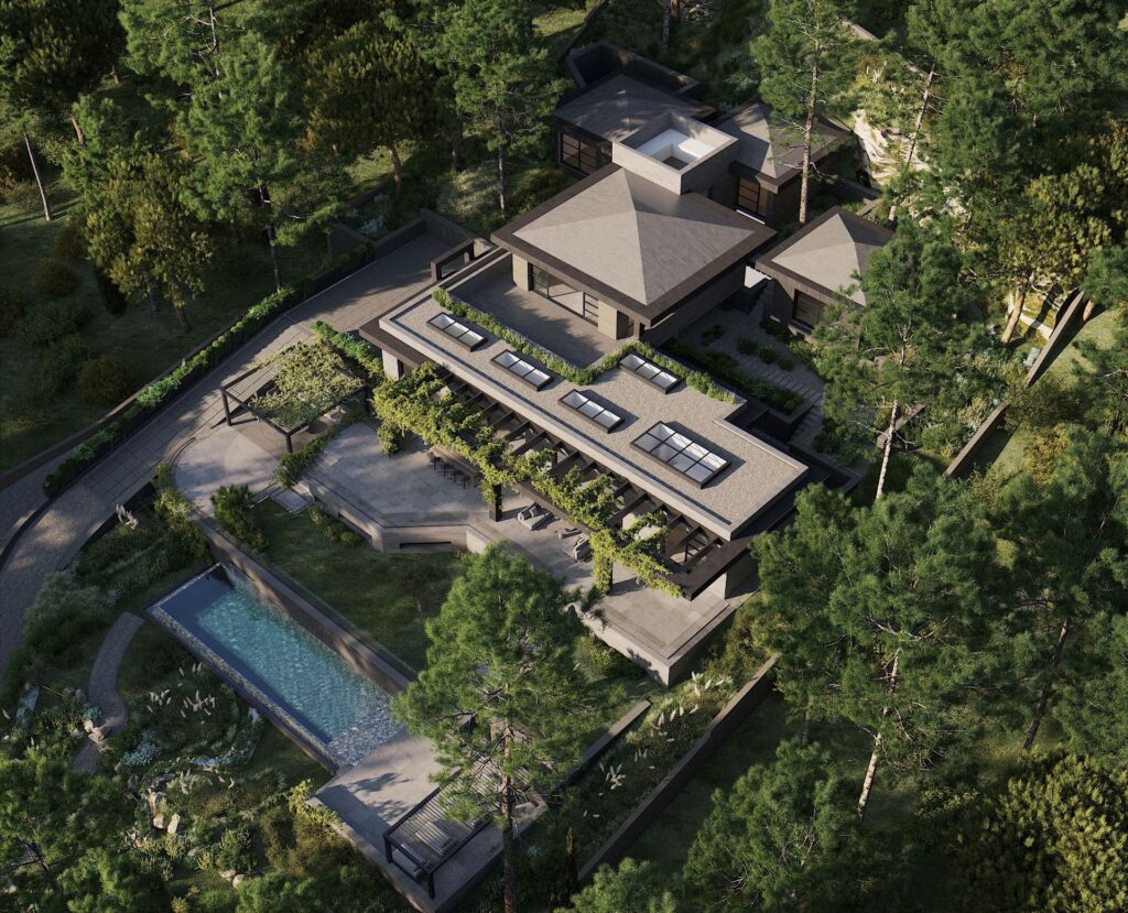 4-bedroom Bali-style villa with pool and mountain views for sale in Santa Ponsa, Calvià, Mallorca