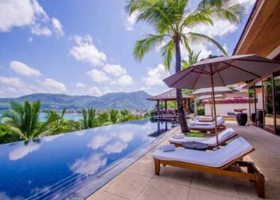 Luxury 4-bedroom sea-view villa with infinity pool in Andara Resort, Kamala, Phuket.