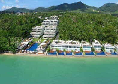 2-bedroom beachfront pool villa with sea views for sale at Serenity Resort in Rawai, Phuket