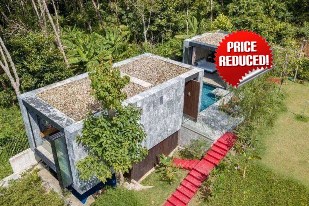 2-bedroom hillside villa in Kamala with plunge pool and forest views
