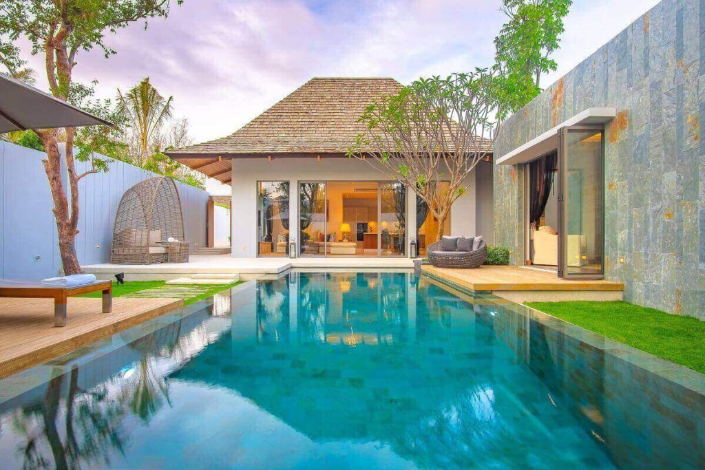 2-bedroom new-build villa with pool and tropical garden for sale near Laguna, Phuket