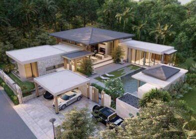 3-bedroom modern Thai-style villa with private pool for sale near Mission Hills Golf Course, Thalang, Phuket