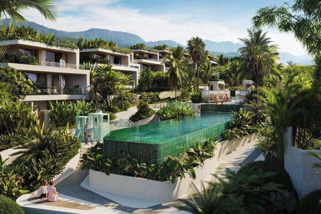 New 2-bedroom villa for sale in Chalong, Phuket with rooftop terrace