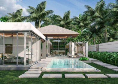 3-bedroom single-level tropical villa with pool for sale in Cherng Talay, Phuket