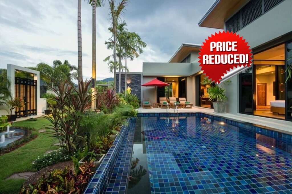 3-bed courtyard villa for sale in Nai Harn, Phuket