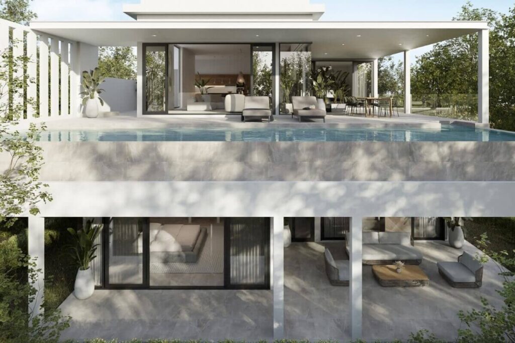 3-bed hillside villa for sale in Thalang, Phuket