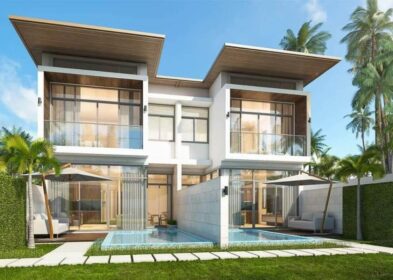 3-bedroom duplex villa for sale in Kamala, Phuket with private pool and shared gym