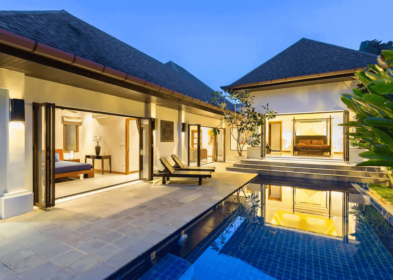 Balinese-style 3-bedroom villa with pool for sale at Villa Suksan, Rawai