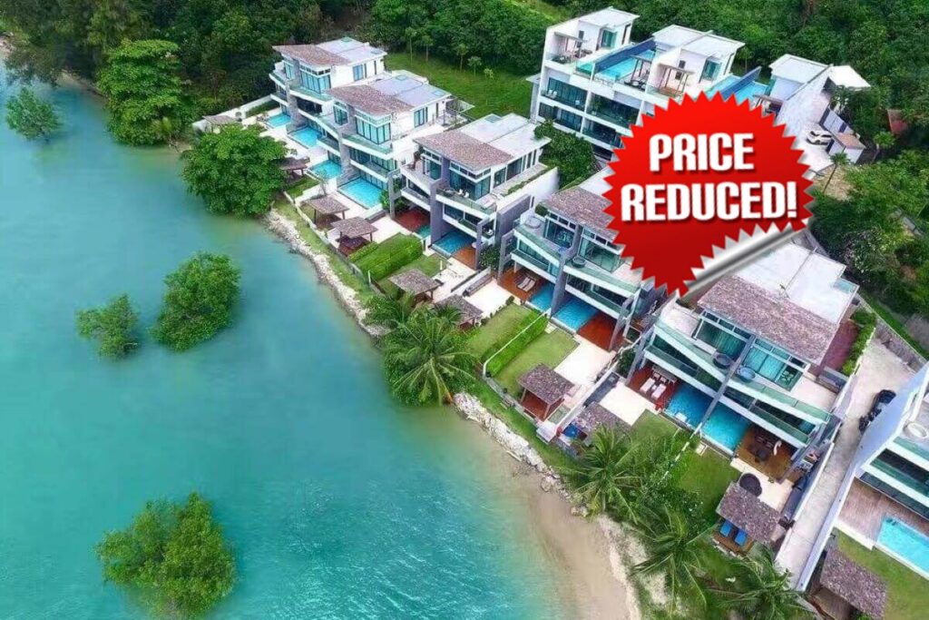 3-bed beachfront villa for sale in Rawai, Phuket
