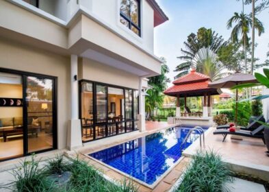 3-bedroom pool villa with balconies and garden views for sale in Laguna Village, Phuket – 465 sqm built-up on 480 sqm land