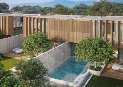 3-bedroom modern Nordic-Japanese villa with pool and onsen bath for sale near Bang Tao Beach, Phuket