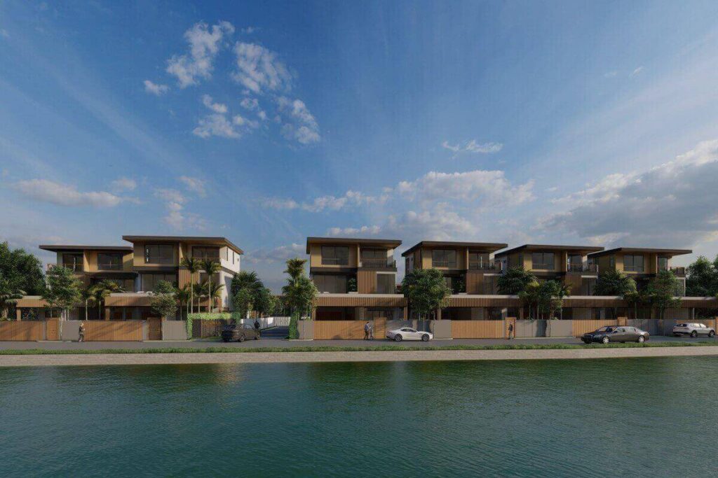 3-bedroom biophilic lakeview villa with pool and balcony for sale in Cherng Talay, Phuket