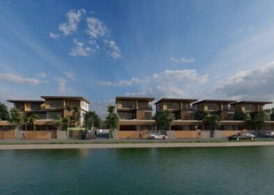 3-bedroom biophilic lakeview villa with pool and balcony for sale in Cherng Talay, Phuket