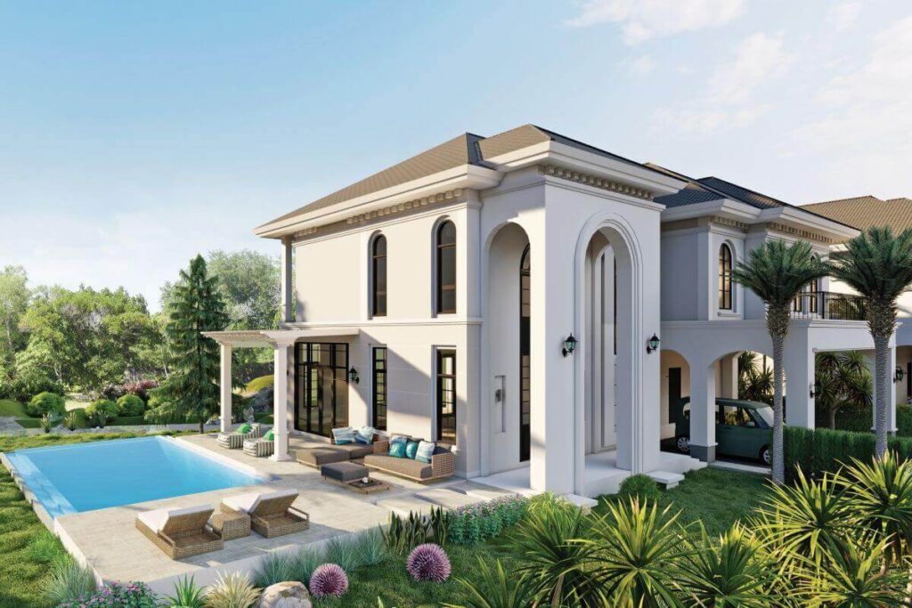 3-bedroom modern Asian-style pool villa for sale near Laguna, Cherng Talay, Phuket