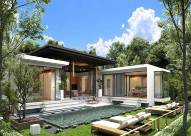 3-bedroom oriental-style villa with pool and vaulted ceilings for sale in Thalang, Phuket