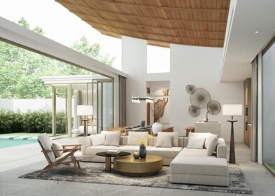 4-bedroom modern tropical villa with solar panels and private pool for sale in Thalang, Phuket