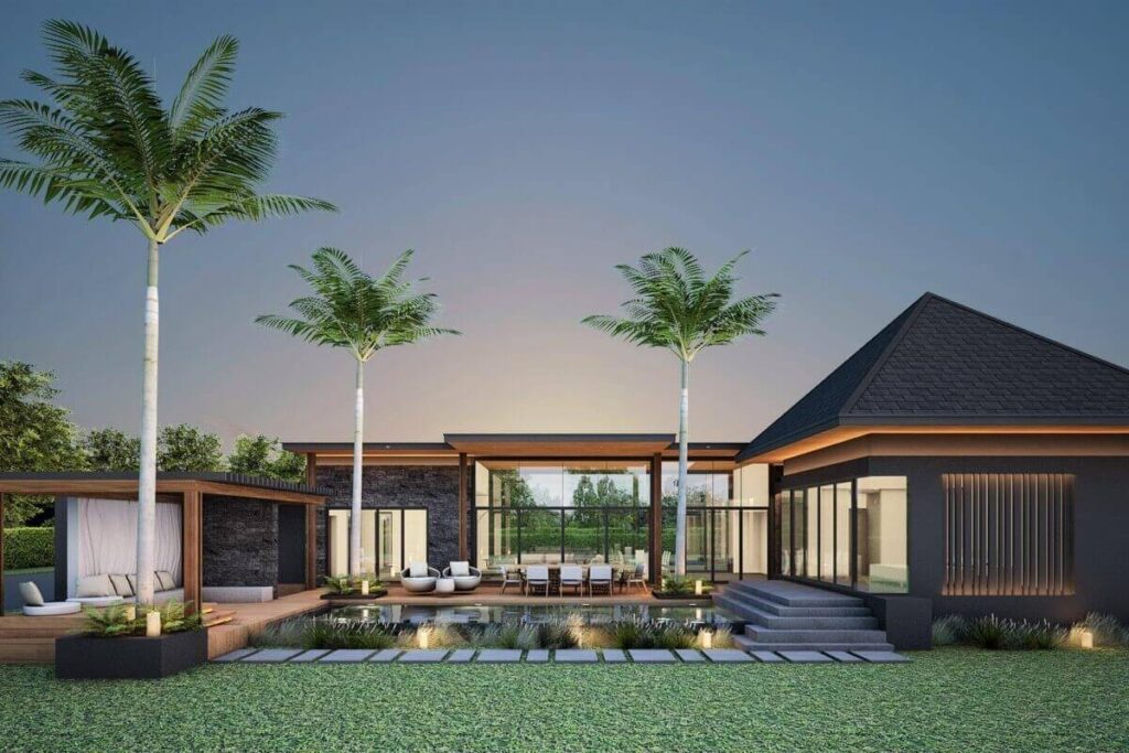 4-bed feng shui villa for sale in Rawai, Phuket