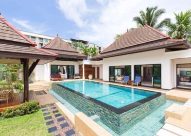 3-bedroom Balinese-style villa with pool and tropical garden for sale in Surin, Phuket