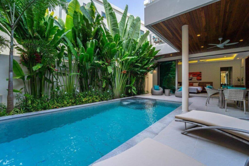 Contemporary 3-bedroom villa with pool and terrace for sale near Rawai Pier, Phuket
