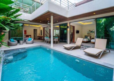 4-bedroom villa with pool, gym, and jacuzzi for sale near Rawai Beach, Phuket