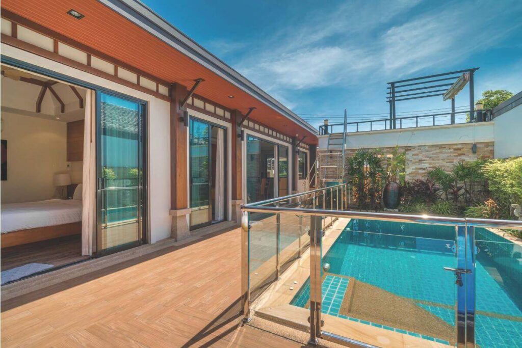 Modern 3-bedroom family villa with pool for sale at Rawai VIP Villas, Phuket