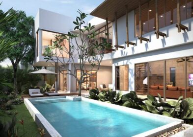 3-bedroom modern tropical villa with pool and high ceilings for sale in Cherng Talay, Phuket