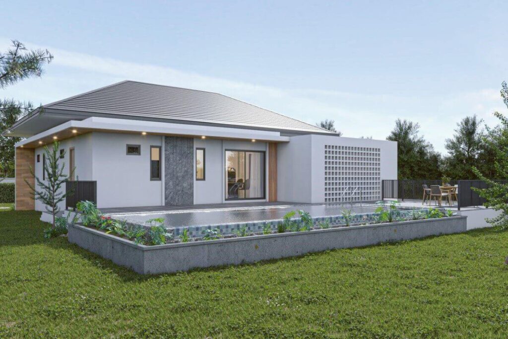 Modern 3-bedroom off-plan pool villa in Thalang near UWC Phuket