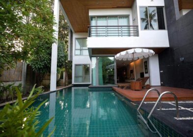3-bedroom sea view pool villa with rooftop terrace for sale near Friendship Beach in Rawai, Phuket