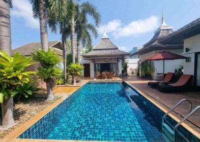 3-bedroom Thai-Balinese pool villa for sale near Nai Harn Beach, Phuket