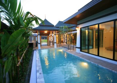 Thai-Balinese 3-bedroom pool villa for resale near BCIS in Chalong, Phuket