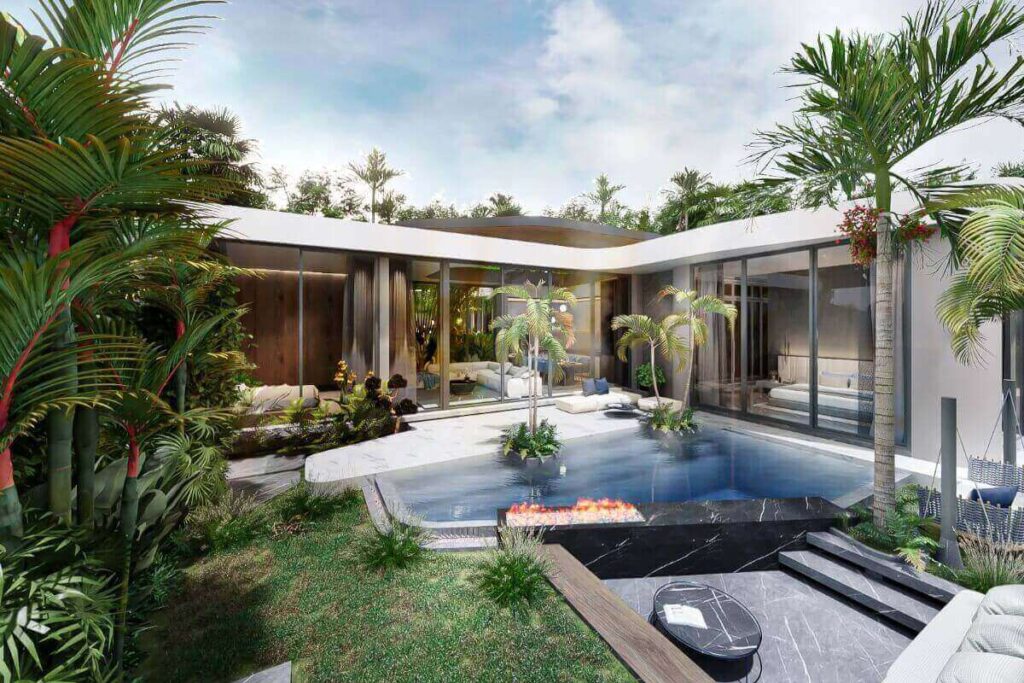 3-bedroom smart home pool villa for sale in Pasak, Cherng Talay, Phuket near Bang Tao Beach