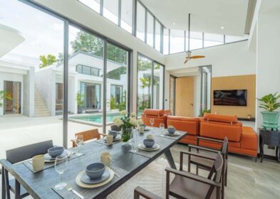 3-bedroom rooftop villa with pool and tropical garden for sale in Cherng Talay, Phuket