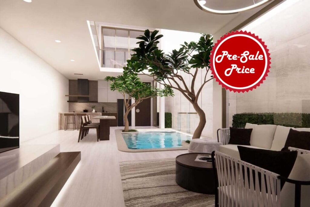 3-bedroom Thalang villa with semi-indoor pool and rooftop balcony