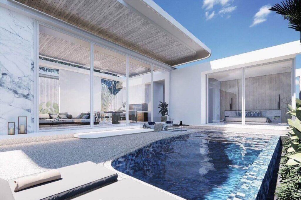 New 3-bedroom villa in Rawai with private pool and deck