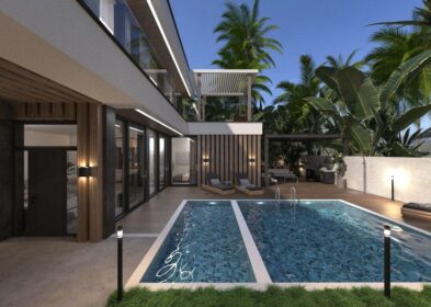 3-bedroom family pool villa with rooftop patio for sale in Thalang, Phuket near UWC and Thanyapura