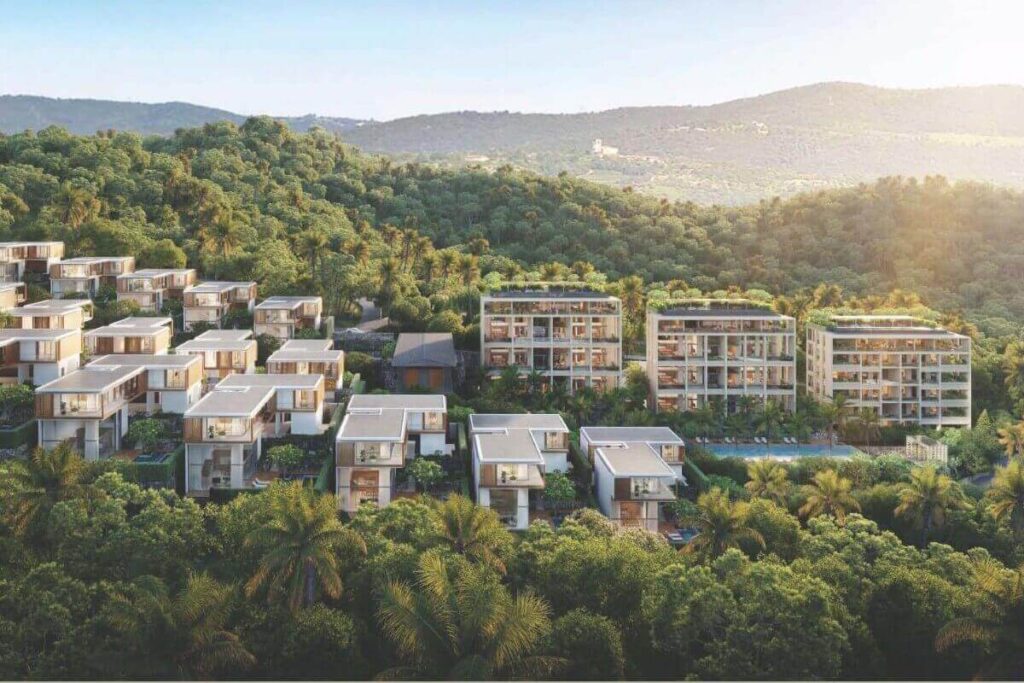 New 4-bedroom villa in Phuket with private pool, balcony, and tropical indoor-outdoor design