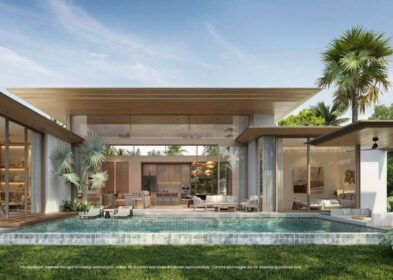 Modern tropical pool villa for sale near HeadStart School in Cherng Talay, Phuket