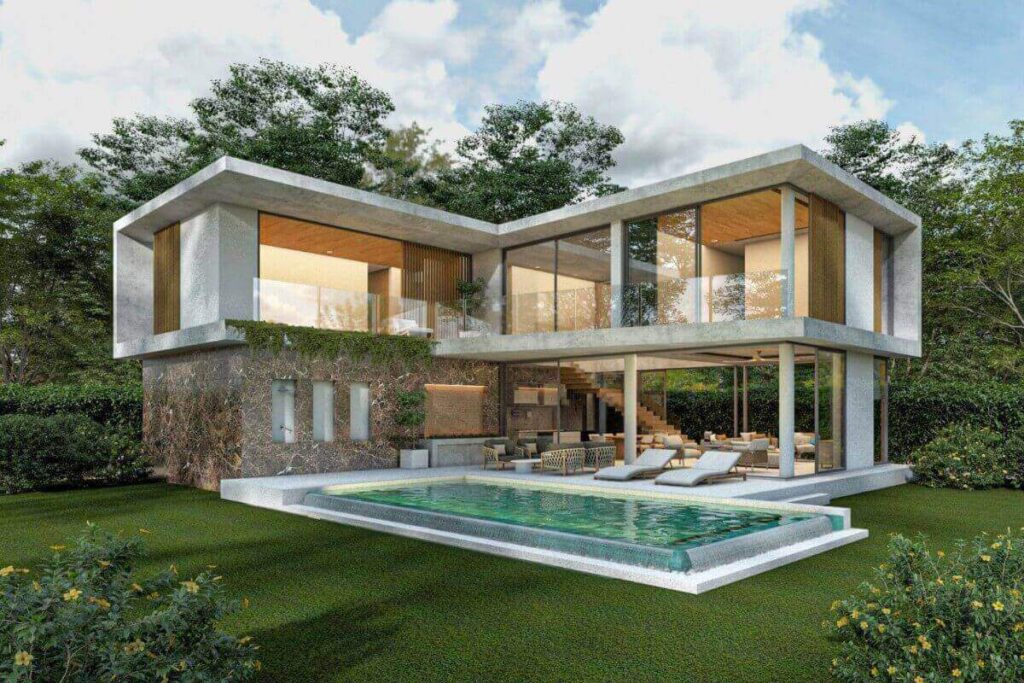3-bedroom modern villa with pool and smart tech for sale in Thep Krasattri, Thalang, Phuket