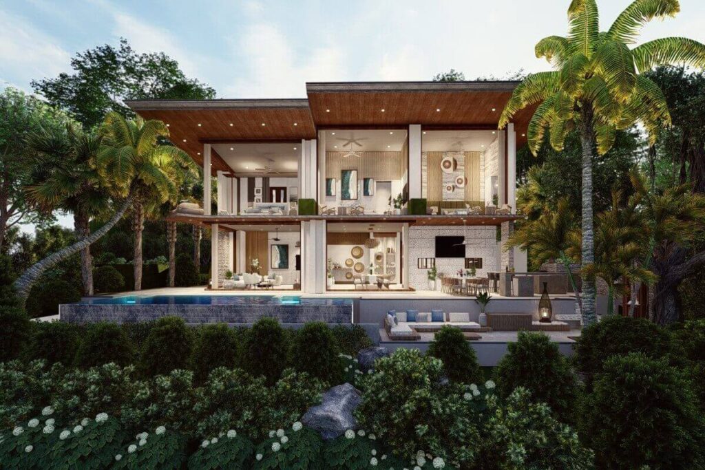 3-bed Feng Shui villa for sale in Mai Khao, Phuket