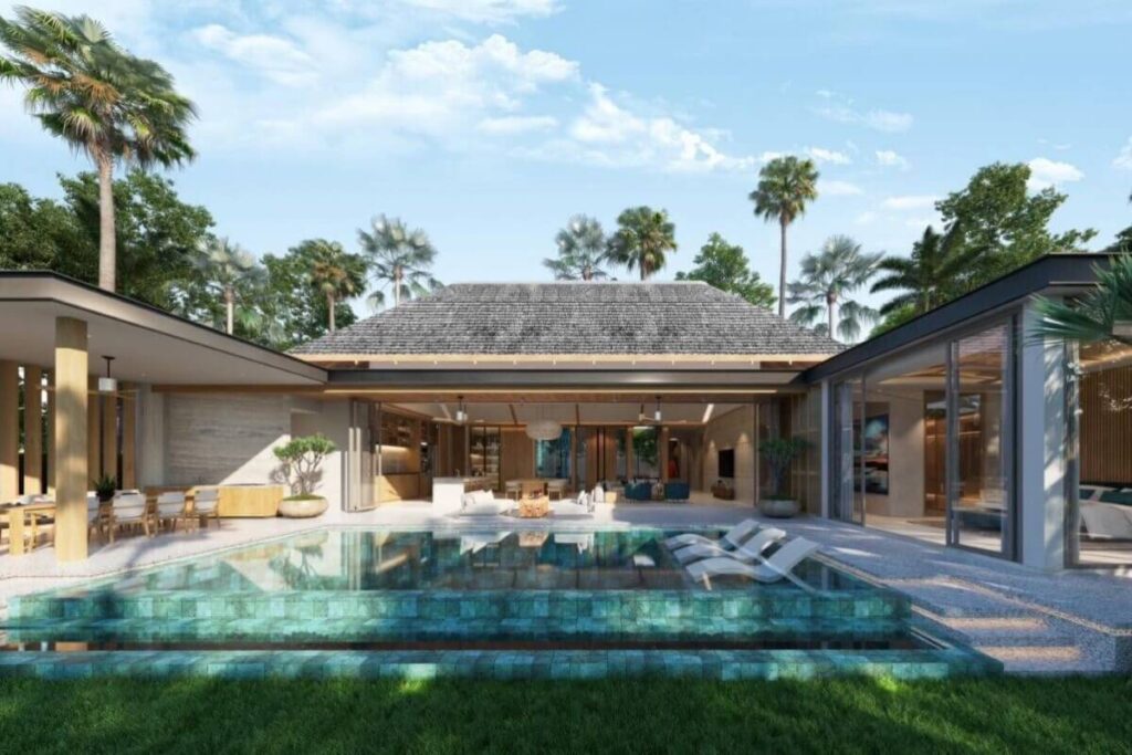 3-bed tropical villa for sale in Cherng Talay, Phuket