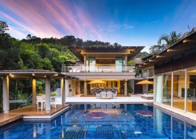 4-bed sea view villa for sale in Layan, Phuket