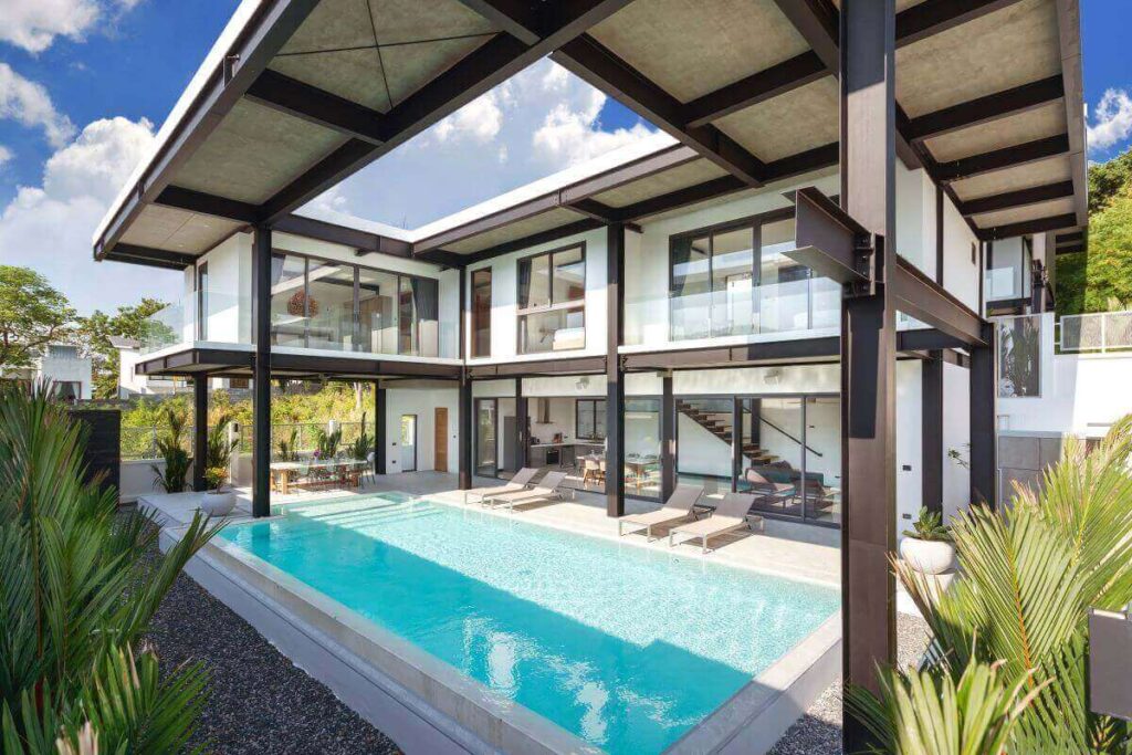 4-bedroom smart pool villa for sale in Rawai, Phuket with saltwater pool and home automation system