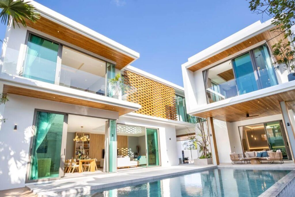 4-bed modern-oriental villa for sale in Cherng Talay, Phuket
