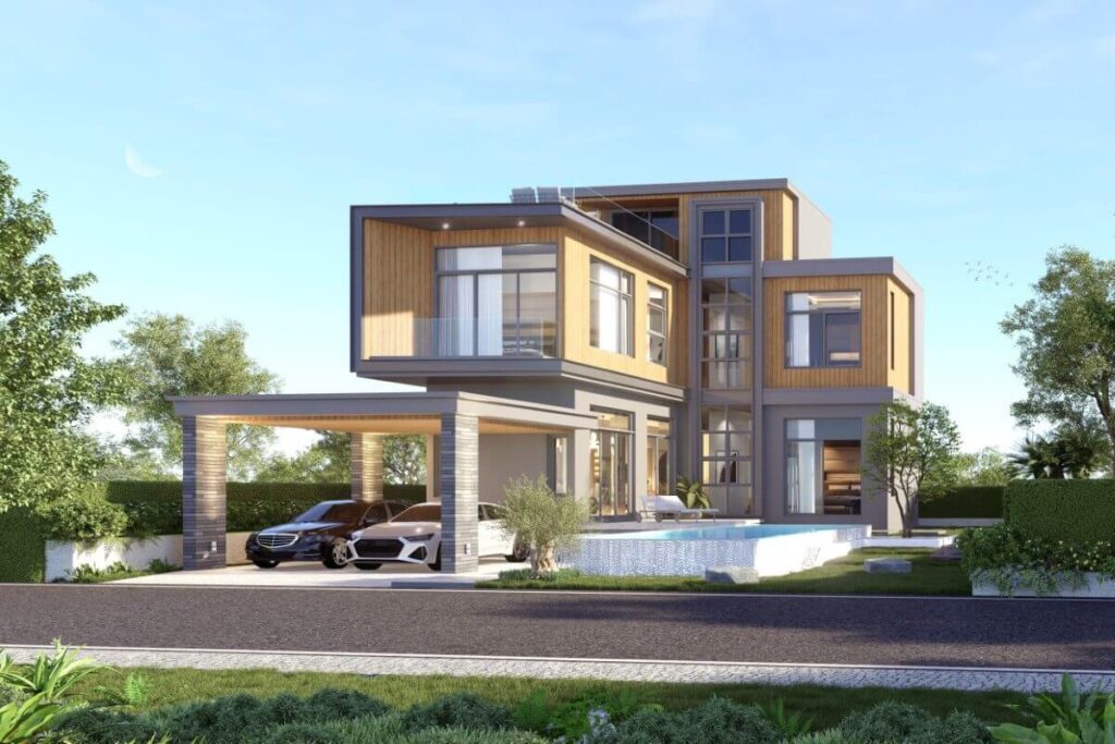 Off-plan 4-bedroom pool villa for sale near BCIS, Chalong, Phuket