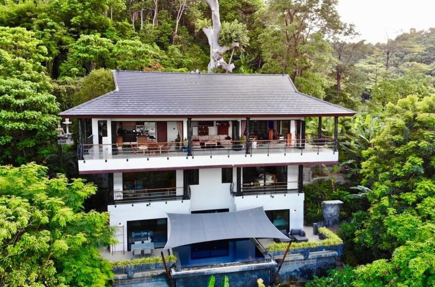 4-bed hillside villa for sale in Nai Harn, Phuket