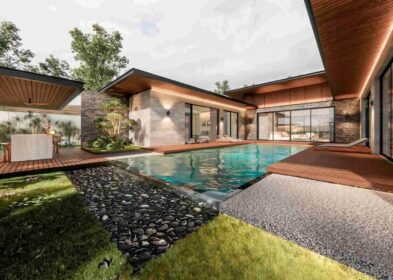 4-bed U-shaped villa for sale in Chalong, Phuket