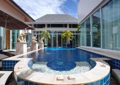 4-bedroom Balinese-style standalone villa with pool and rooftop sala for sale in Rawai, Phuket